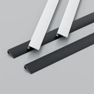 Modern Design Metal Decorative Aluminium Skirting Profiles Wall Aluminum Skirting Board for Apartment and Hospital Use