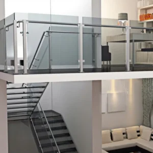 Modern Durable Aluminium Brass Stainless Steel Balustrade Fence for Indoor Outdoor Use for Villa Stair Decking Balcony Railing