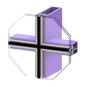 Modern Fixed Hanging Walls Accessories Aluminum Safety Profile Frame Extrusion for Soundproof Glass