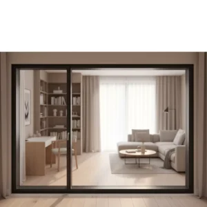 Modern Glass Narrow Frame Curtain Wall System for Villa Hotel Hall Gym Living Room Partition Fireproof Waterproof Features Air