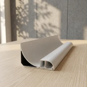 Modern Home Decor LED Aluminum Alloy Profile Hospital Villa Living Room Bathroom Wall Washing Ceiling Top Corner Line Apartments