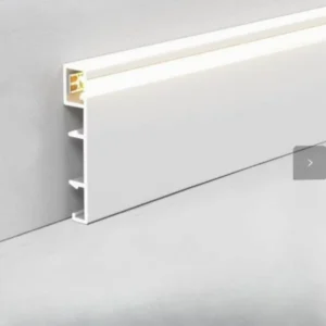 Modern LED Light Aluminum Skirting Profile for Interior Decoration