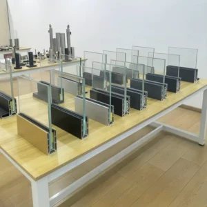 Modern LED Light Industrial Aluminum Profile U Channel for Glass Railing Balustrades Handrails Water & Rust Resistant