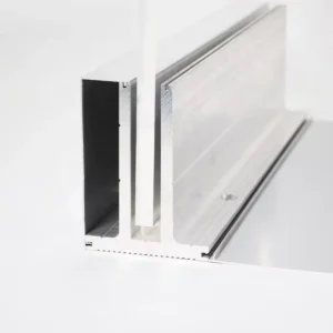 Modern Outdoor Aluminum Frameless U Channel Glass Railing for 10-20mm Glass