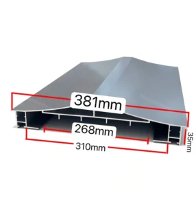 Modern Outdoor Aluminum Parapet Wall Capping Profiles Wall Coping Designs Water Resistant