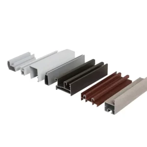 China Factory Alloy 6063 Aluminum Profiles for Window Frames Doors Fences Cutting Bending Services Custom Design Construction