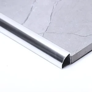 Modern Polished Curved Aluminum Metal Tile Corner Edge Trim Profiles T I Shape Decorative Door Accessory Hotel Use