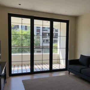 Modern Slim Frame Aluminum Sliding Glass Door with Thermal Break Sound Insulation CE Certified Custom OEM Factory