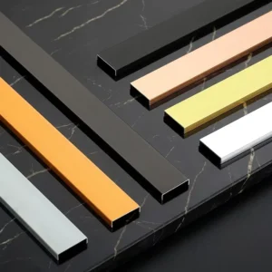 Modern U Shape Edge Banding for Kitchen Aluminum Casement Door and Window Quality for Cabinets Drawers for Hotels