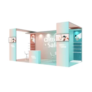 Modular Aluminum SEG Portable 10×20 Free Trade Show Booth Lightweight 10×20 Fashion Expo Booth Exhibition Tool