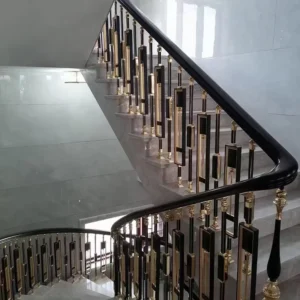 Mounted Aluminum Baluster Handrail Stairs Railing Stair Handrail Design