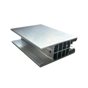 Multi cavity Grid Hollow Extruded Aluminum Enclosure Flat Profile Housing For Static Var Generator SVG