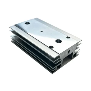 Multi layer Parallel Fin Extruded Aluminum Heatsink Flat Mount Surface Heat Sink For Thyristor Power Module