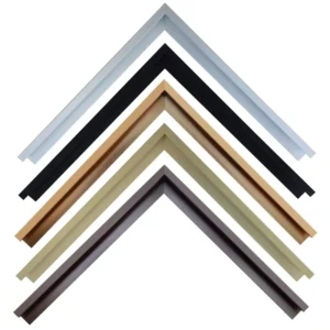 Multicolor Anodized Decorative Metal Picture Frame Molding Aluminum Alloy Photo Frame Profile