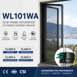 NFRC Certified Hurricane Proof Fixed Windows Florida Impact Glass Thermal Break Aluminum Frame Soundproof 5 Year Warranty