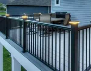 New Design Aluminum Fence Railing Custom Any Size Aluminium Balcony and Stair Railing
