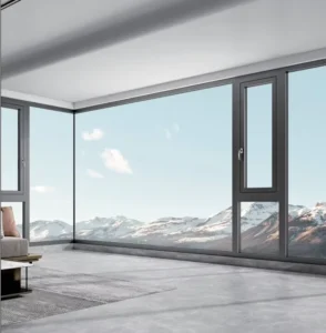 North America Standard Energy Saving CSA76Low E Glass Arg Filled Triple Pane Aluminum Casement Window Tilt and Turn Window