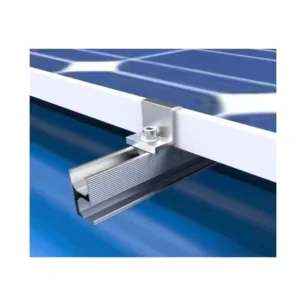 Nuuko Solar Panel Mounting Structure Aluminum Bracket High Quality Roof Mounting Rails Mounting System