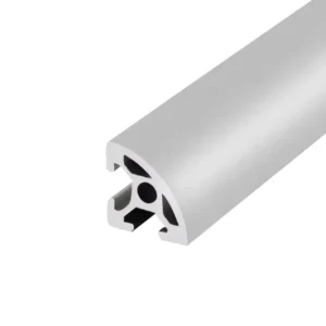 OB2020R 20×20 R Shape clear Anodized Aluminum Extrusion Profile for Machine Frames exhibition Stand