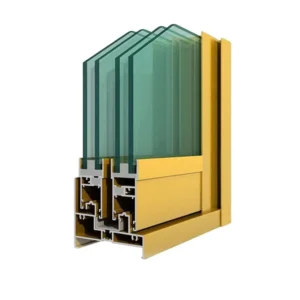 OEM 6063 Anodized Aluminum Industrial Aluminum Profiles for Curtain Wall