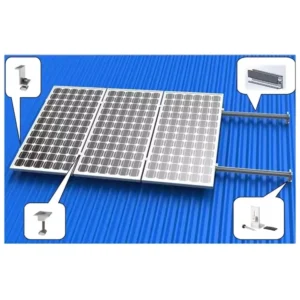 OEM Aluminum Roof Solar Mounting System Solar Panel Mounting Bracket for Rooftop PV Projects