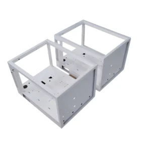 OEM Bending Powder Coated Stainless Steel Tube Frame Metal Parts Assembly Furniture Table Retail Display Rack Custom Mingway