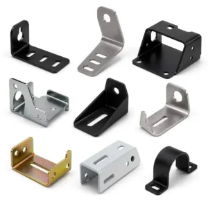 OEM Custom 304 Stainless Steel Brass Aluminum Laser Cutting Bending Welding Stamping Services Powder Coated Sheet Metal Brackets