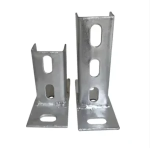 OEM ODM Solar Panel Mounts Photovoltaic Two Hole Three Hole Four Hole Base Solar Accessories Galvanized Steel Corner Bracket