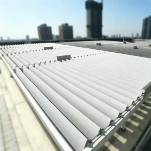 OEM ODM Vertical Eco Friendly Powder Coated Outdoor Curtain Wall Decorative Ventilation Panel Durable Heatproof Aluminum Louver