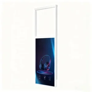 OEM ODM Window Digital Stand Screen 4+32G Wifi Portable Indoor LED Poster Totem Display Screen Advertising Screen for Shop
