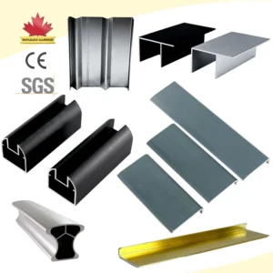 Oem Wood Grain Aluminum Extrusion Profile for Furniture Decorations Furniture Aluminum Profile Guangdong