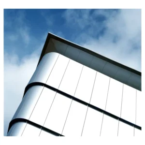 Office Building Curtain Wall Toughened Design Hidden Frame Aluminum Panel Curtain Wall