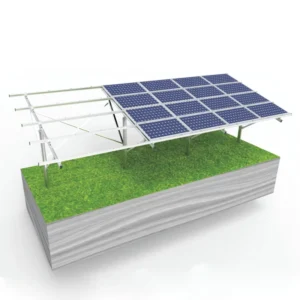On the Ground Photovoltaic Mounting System Bracket Solar Panel Stand