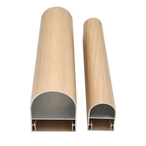 Outdoor Aluminum Decorative Alloy Tube System for Exterior Wall Facade Design Durable Weather Resistant Building Profile