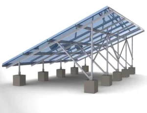 Outdoor Aluminum Solar Mounting Structural Bracket for Harsh Environment Solar Ground Mount Solar Panel Support