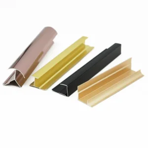 Outdoor Exterior Wall Transition Profile Aluminium Wall Panel Trim Strip for Siding