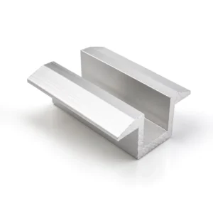 PV Module Solar Mid Clamp with Aluminum Alloy for Flat Roof and Carport Solar Mounting System Secure Panel Fastening