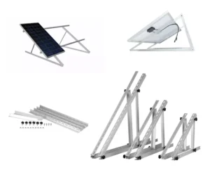 PV Solar Panel Bracket Aluminum Triangle Adjustable Solar Panel Support Frame Mounting Roof Bracket