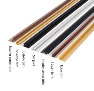 Paneling Exterior And Interior Corner Curved Trim Aluminum Angle Strips