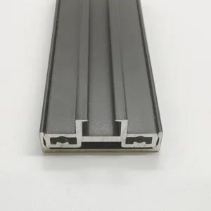 Perfect System Slim Design Aluminium Double Track Sliding Doors Profiles Vertical Aluminium Profile for Automatic Sliding Door