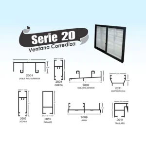 Perfil De Aluminio Para Puerta De Ventana Marco De Aluminio Aluminium Furniture Door & Window Construction Aluminum Profiles