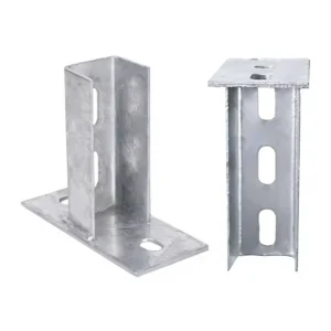 Photovoltaic Bracket Anti-Seismic Base Accessories Hot-Dip Galvanized Connectors Four-Two-Three Hole Weld-Free Solar Steel