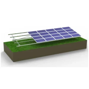 Photovoltaic Bracket N Type Solar Panel Mounting Ground Mounting Aluminum