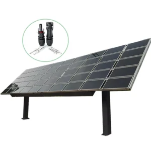 Photovoltaic Components Monocrystalline Silicon Solar Panel and Polycrystalline Silicon with MPPT Controller Solar System