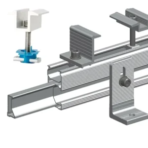 Photovoltaic Solar Panel Mid and End Clamps Bracket for Solar Accessories and Installation Components