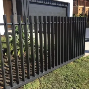 Picket Fence Aluminum Profiles Custom Sizes and Colors for Use in Staircases Balconies Parks Waterproofing and Rust Prevention