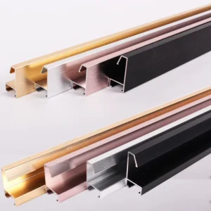 Picture Frames Profile Extrusion Modern Home Decoration Photo Frame Aluminum Metal Logo Aluminum Alloy Customized
