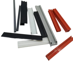 Plastic Extrusions Profiles UV Protected Custom Clear Plastic Extrusion Profiles For Doors And Windows