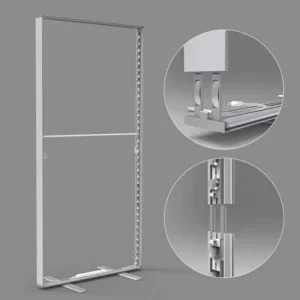 Pop up Led Display Lightboxes Rectangle Hanging Portable Double Side High Brightness Advertising Light Box