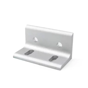 Popular Products 40 Series 4 Hole Slotted Inside Aluminum Corner Bracket Metal Shelf Bracket for Aluminum Extrusion Profile